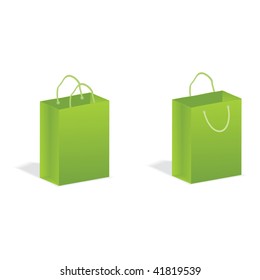 vector green packets