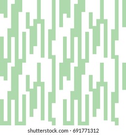 Vector green rectangle pattern. Geometric background