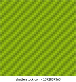 Vector green seamless texture squares