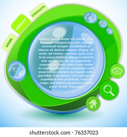 Vector Green Template