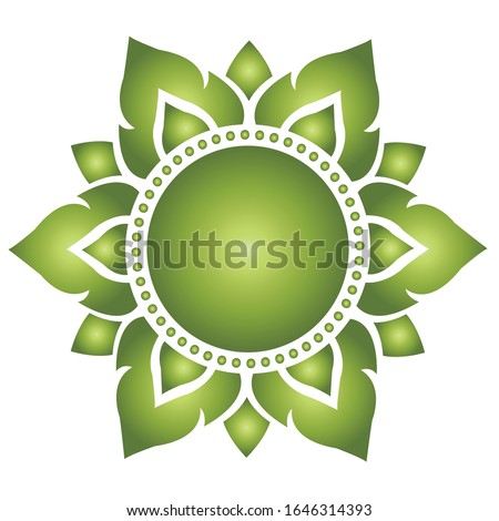 vector Green tra pra jum yam