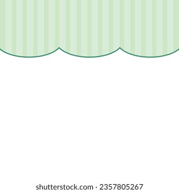 Vector green vertical stripes pattern background