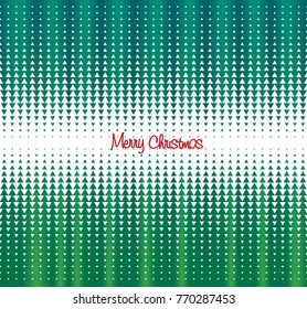 Vektorgrün-weißer Weihnachtshintergrund