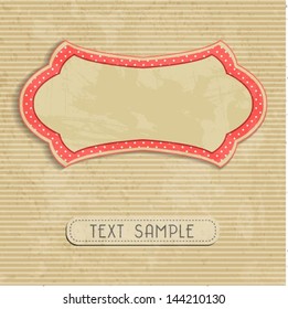 vector greeting card