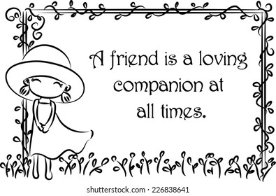 vector greeting card