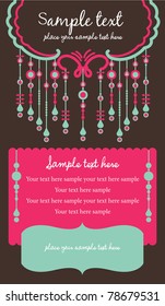 Vector greeting card