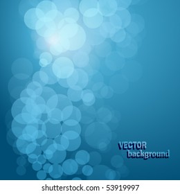 Vector. Greeting Card with Abstract Background