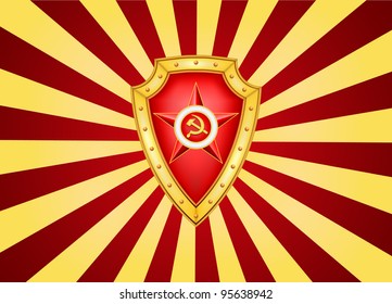 vector greeting card dedicated to 23 february