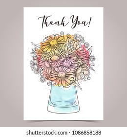 Vector greeting card design