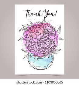 Vector greeting card design