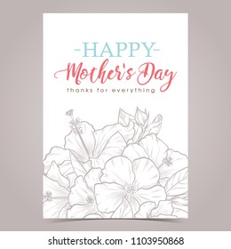Vector greeting card design