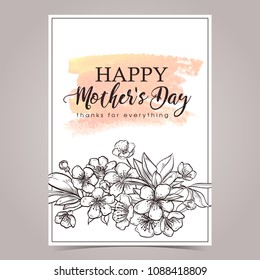 Vector greeting card designe