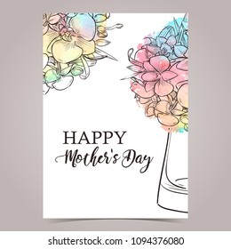 Vector greeting card designe