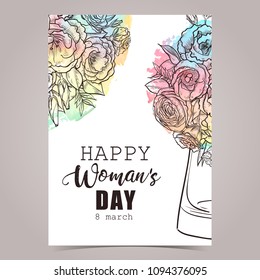 Vector greeting card designe