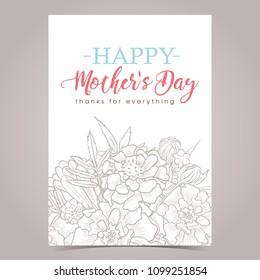Vector greeting card designe