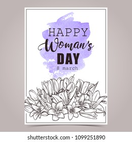 Vector greeting card designe