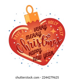 Vector greeting card or festive decorative banner.