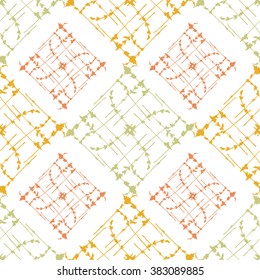 Vector greeting card with flowers for your design 