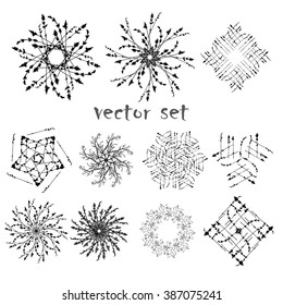 Vector greeting card with flowers for your design 