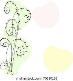 Vector greeting card. Mother's Day