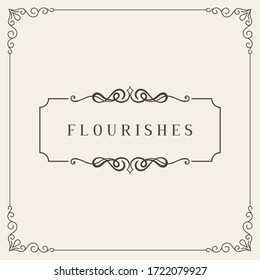Vector greeting card. Retro wedding invitations