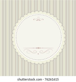 Vector  greeting  frame