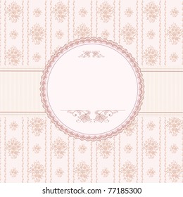 Vector  greeting  frame