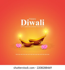 Saludo de los vectores de Feliz Diwali, Dipawali, festival de luces indio,