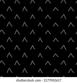 Vector. Fondo gris y negro. Fondo artístico, formas simples dibujadas a mano, marcas de verificación. Fondo abstracto mosaico. Textura geométrica repetitiva.