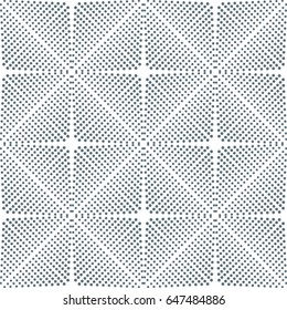 Vector grey dot pattern. Geometric background