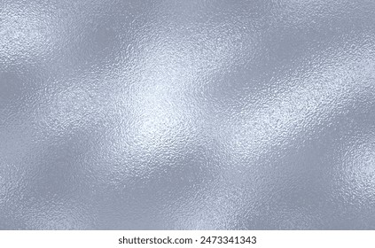 Vector grey foil texture background. Abstract gradient bright and shiny light reflection rough texture surface. Vector illustration for background, backdrop, web, wallpaper, print and design artwork.