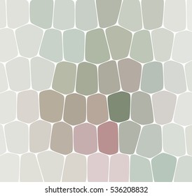 Vector grey green abstract colorful mosaic background