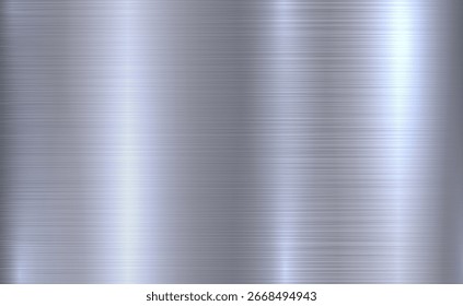 Fondo de tonos metálicos gris Vector. Abstractas gradiente brillante y brillante reflejo de luz cepillado textura de metal de acero. Ilustración para fondo, telón de fondo, Web, Fondo de pantalla, impresión y diseño de obras de arte.