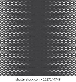 vector grey monochrome sacred geometry flower of life vertical liner gradient pattern dark background
