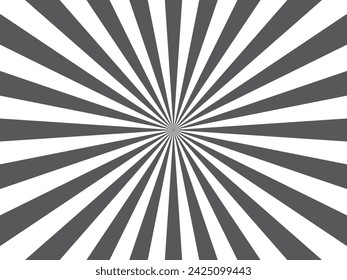 vector of grey sun burst ray background with blank copy space