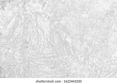 Vector greyscale grunge overlay made from aged natural acrylic paint surface. Cool rough texture of attritions, cracks, stains, scratches, splash, etc for print and design. EPS10.