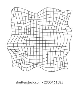 Vector grid. Detailed lines forming an abstract background