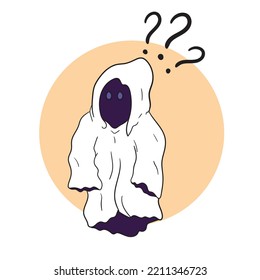 vector grim halloween clip art flat