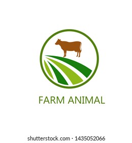 Vector group of animal farm label