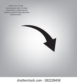 Vector growing graph icon