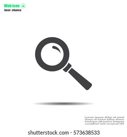 Vector growing graph icon