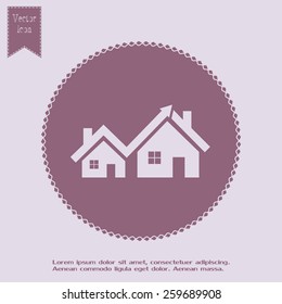 Vector growth in real estate shown on chart