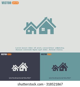 Vector growth in real estate shown on chart