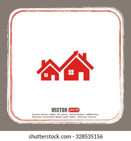 Vector growth in real estate shown on chart