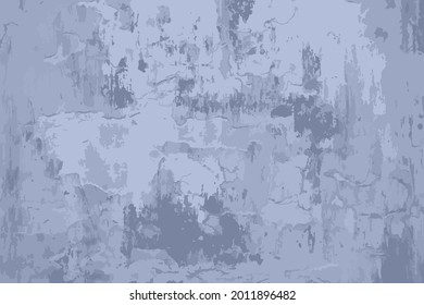 Vector grunge el fondo abstracto de la pared de piedra de hormigón. Textura barroca del rococo. Efecto pintado antiguo. 