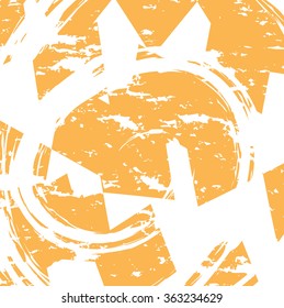 vector grunge abstract scattered square pattern texture, illustration design element