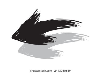 Vector Grunge Arrow. Vector illustration