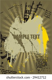 vector grunge background