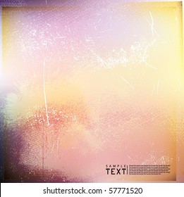 Vector Grunge Background