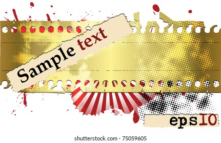 Vector grunge background